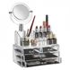 Акриловий органайзер Cosmetic Storage Box для косметики з дзеркалом 483 фото 1