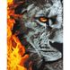 Картина по номерам Strateg ПРЕМИУМ Огненный тигр с лаком размером 40х50 см (SY6778) SY6778-00002 фото 1
