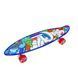 Пенні борд з колесами, що світяться PU Penny Board EYE Гаффіті очей 27418 фото 2