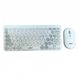 Клавіатура з мишкою UKC біла 11300 фото 1