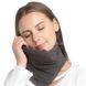 Дорожня подушка шарф для подорожей Travel Pillow Сіра 12414 фото 3