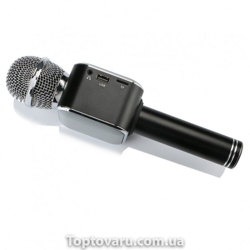 Караоке мікрофон bluetooth WS-1818 Black 1069 фото