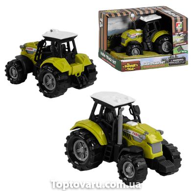 Игрушка Трактор на батарейках с подсветкой Farmer's Tale Зеленый 15315 фото