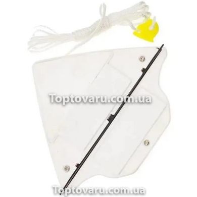 Магнитная щетка для мытья окон с двух сторон MHZ Glass Wiper D-7198 Желтая 8788 фото