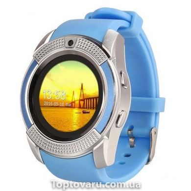 Умные часы Smart Watch V8 blue 118 фото