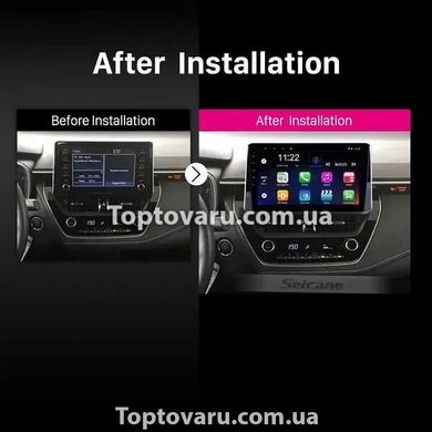 Штатная магнитола (2019) Toyota Corolla Android-10.1 (2+16GB) 8265 фото