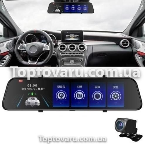 Зеркало видеорегистратор DVR L 1027 зеркало с двумя камерами 1080P 10'' 6795 фото