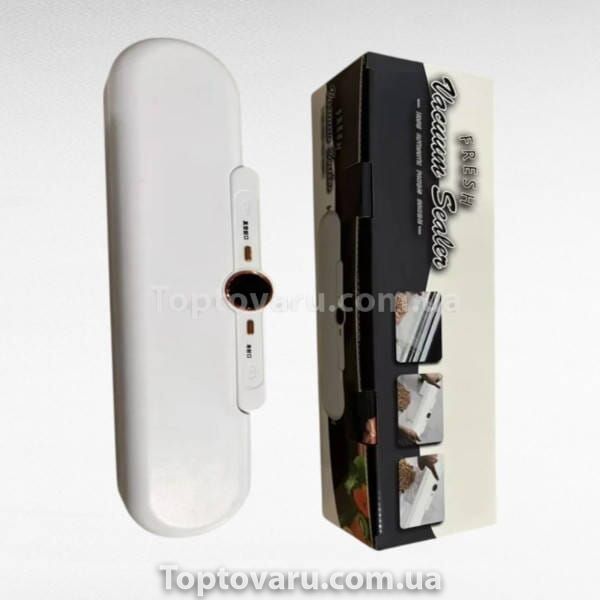 Вакуумний пакувальник автоматичний з дисплеєм VEN Білий 26457 фото