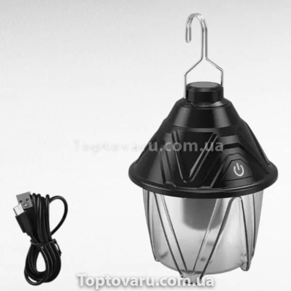 Фонарь кемпинговый подвесной аккумуляторный SL-005 Черный 31526 фото