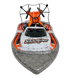 Катер-Машинка-Квадрокоптер 3 в 1 BOAT Оранжевый 9195 фото 1