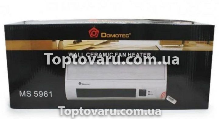 Тепловентилятор настенный Domotec MS-5961 2000 Вт 6695 фото