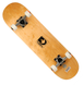 Скейт деревянный 801, наждак, колёса PU Skatebord 3803 фото 2