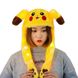 Светящаяся шапка с двигающими ушками Пикачу (Pikachu) ЖЕЛТАЯ 2840 фото 1