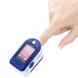 Пульсоксиметр Fingertip Pulse Oximeter LK87 Синій 2521 фото 4