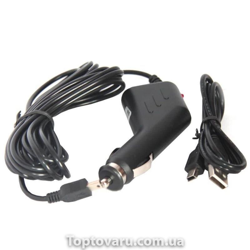 Автомобильный видеорегистратор DVR T650 Черный 3569 фото