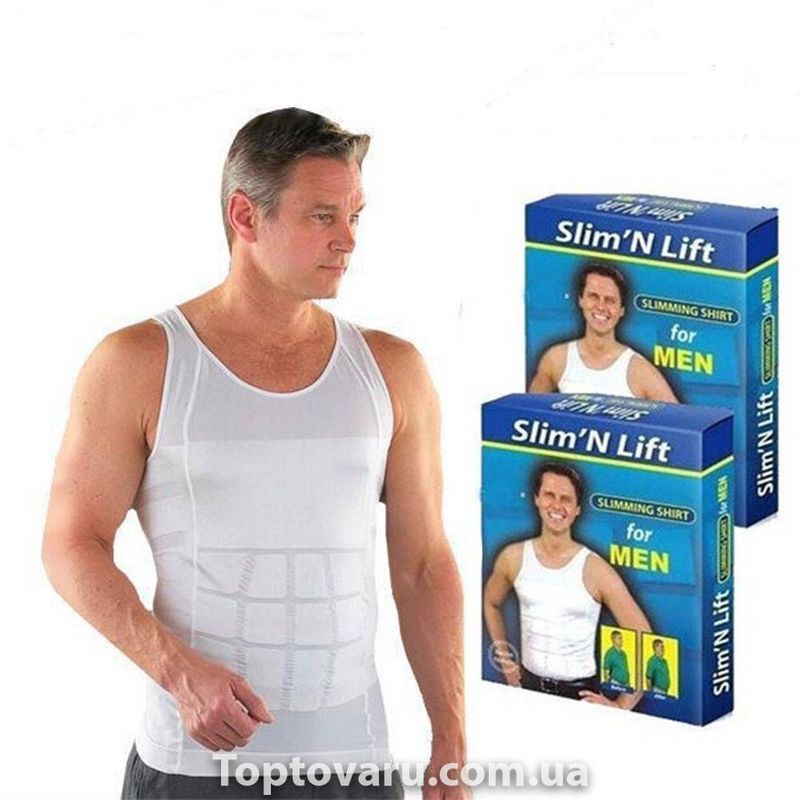 Мужская корректирующая майка Slim'N Lift ( XL ) 794 фото