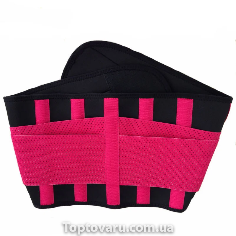 Пояс для схуднення Hot Shapers Belt Power Чорний з рожевим р-р L 3155 фото