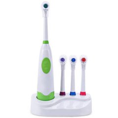 Зубна щітка електрична Electric ToothBrush Зелена 14583 фото