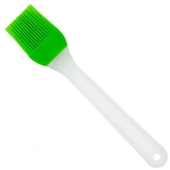 Кисточка силиконовая прямоугольная с пластиковой ручкой BN-985 Зеленая 4995 фото