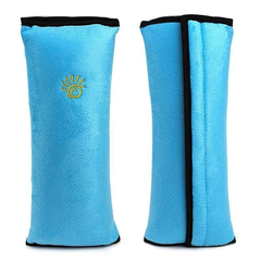 Подушка-накладка SUNROZ на ремінь безпеки для дітей Блакитний 3710 фото