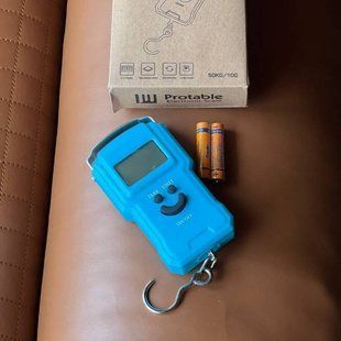 Весы ручные кантерные цифровые AND KC-007 Голубые 37303 фото
