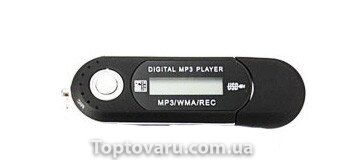 MP3 плеер TD06 с экраном+радио длинный Черный NEW фото