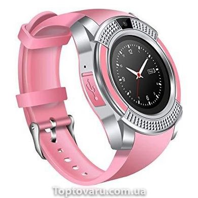 Розумний годинник Smart Watch V8 pink 119 фото