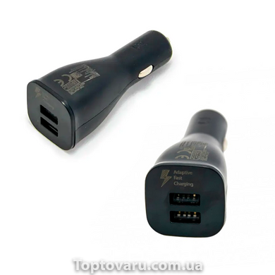 Зарядний в прикурювач 2 USB Fast charge AR61 15W 8997 фото