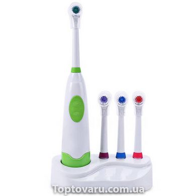 Зубна щітка електрична Electric ToothBrush Зелена 14583 фото