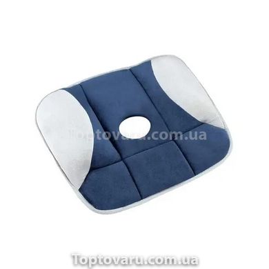 Подушка ортопедическая для спины и позвоночника гипоаллергенная Pure Posture Синяя 11981 фото