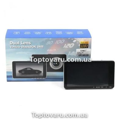 Відеореєстратор на 2 камери DVR Z30 D5, HD1080 Чорний 7301 фото