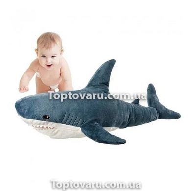 М'яка іграшка акула Shark doll 110 см 7204 фото