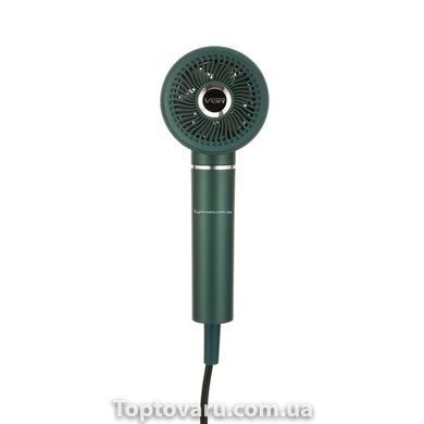 Профессиональный фен для укладки волос VGR V 431 1800Вт Зеленый 6897 фото