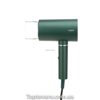 Професійний фен для укладання волосся VGR V 431 1800Вт Зелений 6897 фото
