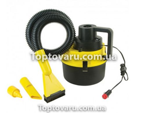 Автомобильный пылесос для сухой и влажной уборки The Black Multifuction Wet and Dry Vacuum 2599 фото