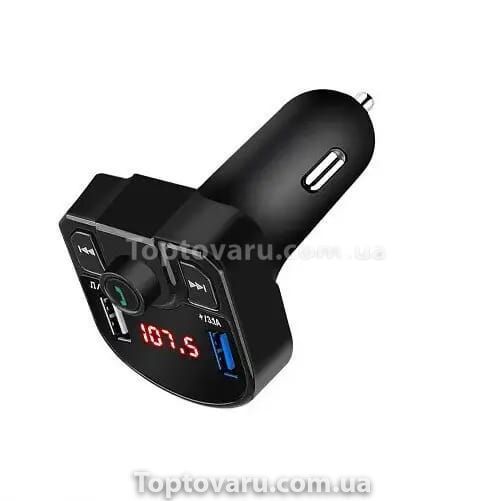 Автомобільний модулятор M9 FM трансмітер Bluetooth MP3 TF card 10403 фото