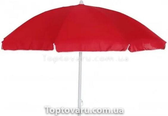 Зонт пляжный 2,2М Красный 10632 фото