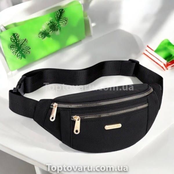 Сумка жіноча бананка Womens backpack XL-1211 Чорна 24253 фото