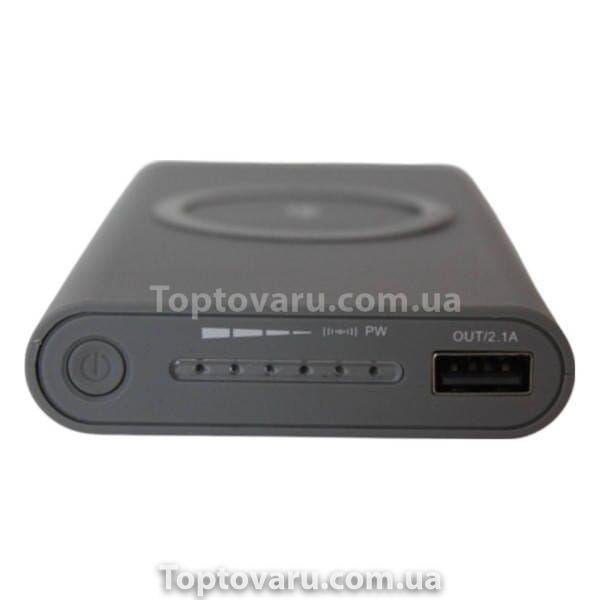 Power bank Fast Charger Wireless Серый 26935 фото