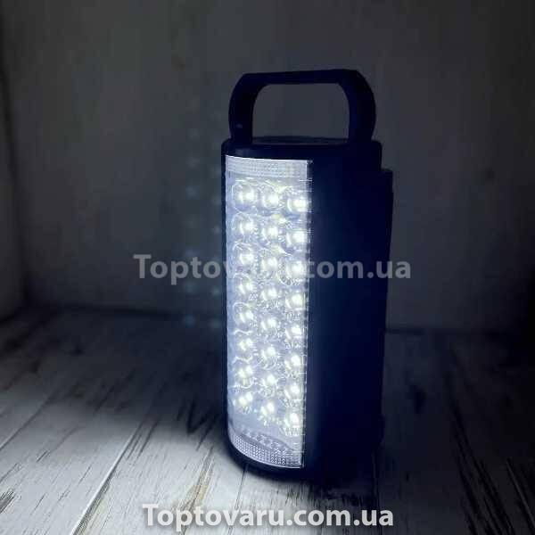 Ліхтар переносний 24LED Power bank 3 режими Almina 2606L Чорний 12931 фото