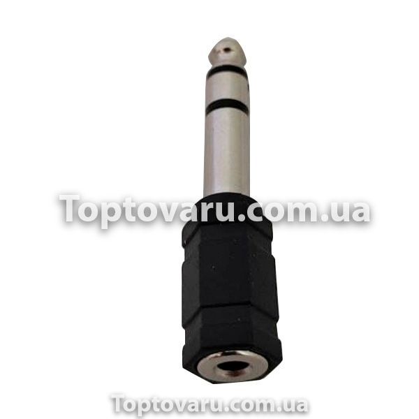 Переходник Jack6.3 на Jack3.5 jack stereo 2158 фото