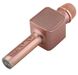 Бездротовий Bluetooth мікрофон для караоке YS-68 Рожеве золото 3949 фото 2