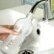 Бутылка для питьевой воды с фильтром 550мл BOTTLE Прозрачная с черной крышкой 33092 фото 3