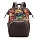 Рюкзак для мам Living Traveling Share Коричневый с рисунком 17328 фото 2