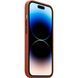 Чехол для смартфона Leather AAA Full Magsafe IC for iPhone 15 Pro Max Saddle Brown 18804 фото 1