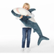 Мягкая игрушка акула Shark doll 110 см 7204 фото 1