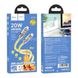 Кабель HOCO U113 Solid PD silicone charging data cable iP Gold 18885 фото 4