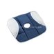 Подушка ортопедическая для спины и позвоночника гипоаллергенная Pure Posture Синяя 11981 фото 6