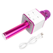 Портативный беспроводной микрофон караоке Q7 без чехла фиолетовый 3956 фото 4