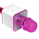 Портативный беспроводной микрофон караоке Q7 без чехла фиолетовый 3956 фото 6